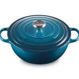 Cazuela redonda de hierro Cocotte Le Creuset.