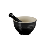 Mortero cerámico de gres esmaltado Le Creuset.