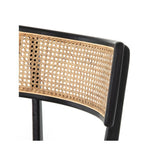 Silla de comedor Libby Black Cane.