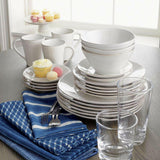 Plato para aperitivos Marin White.