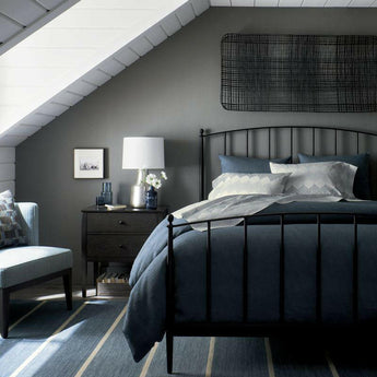 Cesta de tabaco Arte de pared de metal.