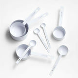 Tazas medidoras Nera Blanco Mate.