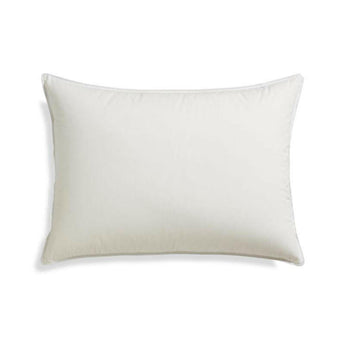 Almohada mediana de plumón de primera calidad.