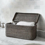 Tote rectangular con tapa Sedona.