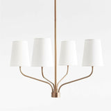 Lámpara de araña pequeña Seguin Brass.