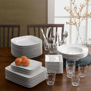 Cucharas de comedor Aspen, juego de 4.