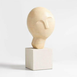 Escultura cabeza de Ulla