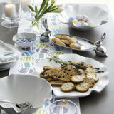 Tenedor para servir buffet.