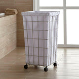 Revestimiento blanco de la cesta.