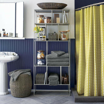 Montana Tarro pequeño de 48 oz. de acacia y Cristal .