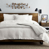 Discos de teca, arte mural de madera.