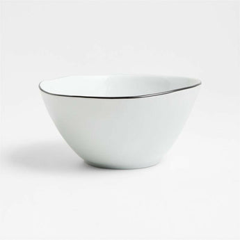 Mercer Black Rim Bowl.