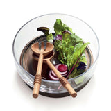 Servidores de ensaladas Acacia Burke, juego de 2.