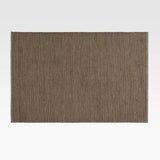 Alfombra Zaira negra y beige para interior/Exterior 6'x9'.