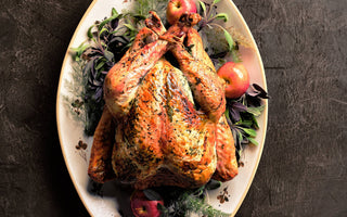Butter-Basted Roast Turkey with White Wine Pan Gravy Recipe
