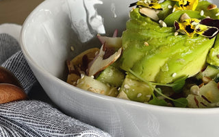 Cucumber, Heart of palm, and Avocado Ceviche