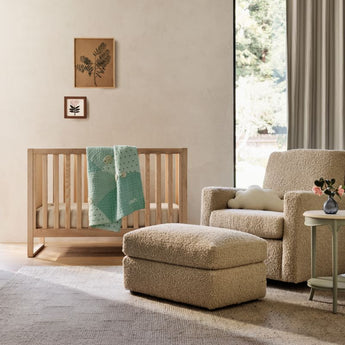 Elegant nursery furniture collection by Crate & Barrel, featuring stylish and functional designs for modern nurseries.