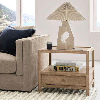 Keane Large Weathered Natural Wood Stora.