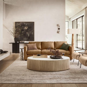 Elegant Crate & Barrel living room furniture showcasing timeless design and comfort