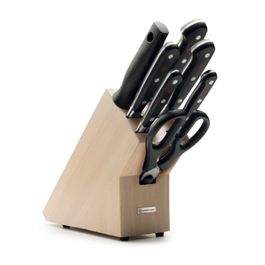 Wusthof Natural Classic 8-Piece Knife Block Set