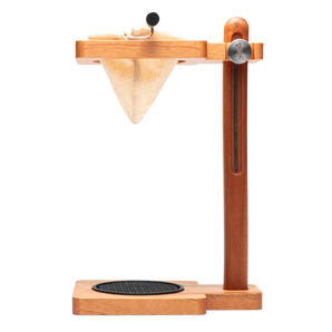 Pour Over Wood Coffee Dripper.