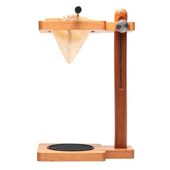 Pour Over Wood Coffee Dripper.