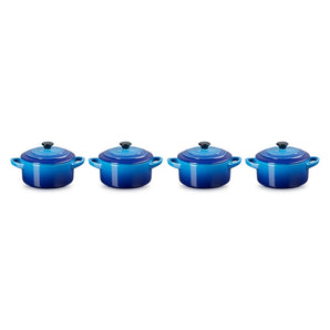 Le Creuset Set Of 4 Mini Cocottes