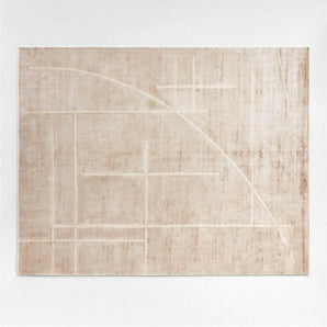 Paularo Distressed Neutral Rug 8'x10'