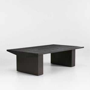 Van Charcoal Wood Coffee Table by Leanne Ford