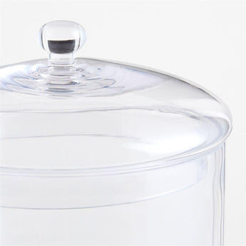 3-Tier Glass Cookie Jar.