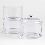 3-Tier Glass Cookie Jar.