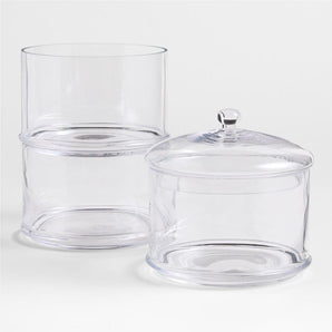 3-Tier Glass Cookie Jar.