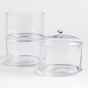 3-Tier Glass Cookie Jar.
