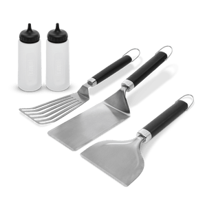Juego de elementos esenciales para plancha Weber