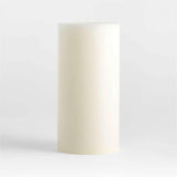 6x12 White Pillar Candle.