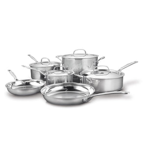 Cuisinart ® French Classic Tri-Ply Stainless Steel 10-Piece Cookware Set