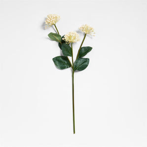 Tallo de flor de viburnum artificial de 24" de Abigail Ahern