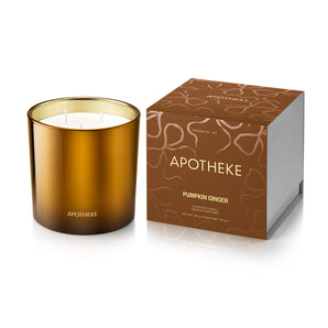 Apotheke Pumpkin Ginger Scented 3-Wick Candle