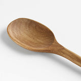 Crate & Barrel Acacia Spoon.
