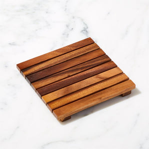 Acacia Trivet natural