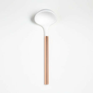 Ada White and Copper Ladle.