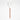 Ada White & Copper Slotted Spoon.