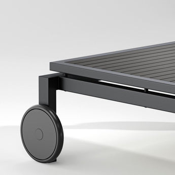 Alfresco Black Chaise Lng.