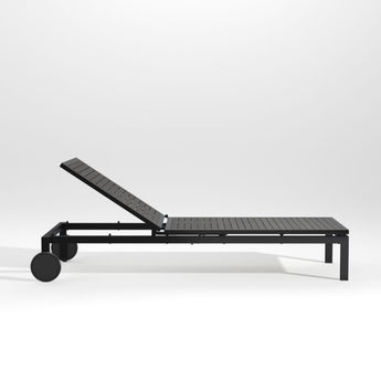 Alfresco Black Chaise Lng.