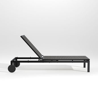 Alfresco Black Chaise Lng.
