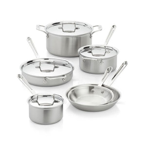 All-Clad ® D5 Stainless Steel 10-Piece Cookware Set