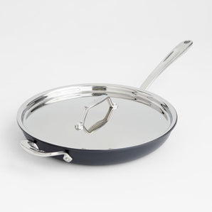 Sartén antiadherente All-Clad® HA1 de 30 cm con tapa, anodizada dura y curada