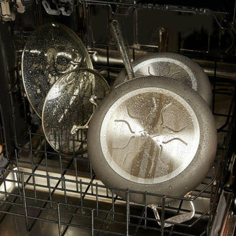 All-Clad ® HA1 Hard-Anodized Non-Stick 4-Qt. Soup Pot with Lid.