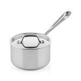 All-Clad ® d3 Stainless Steel 1.5-Qt. Saucepan with Lid.