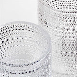 Alma Clear Double Old-Fashioned Glass.